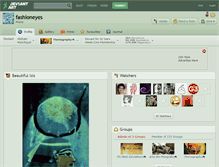 Tablet Screenshot of fashioneyes.deviantart.com