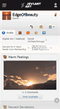 Mobile Screenshot of edgeofbeauty.deviantart.com