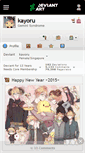 Mobile Screenshot of kayoru.deviantart.com