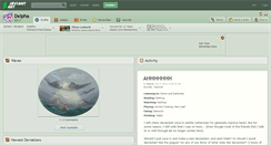 Desktop Screenshot of delpha.deviantart.com