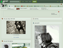 Tablet Screenshot of ogri.deviantart.com