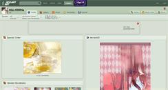 Desktop Screenshot of miss-ninina.deviantart.com