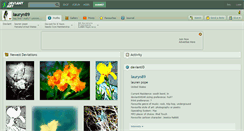 Desktop Screenshot of lauryn89.deviantart.com