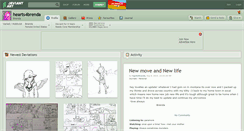 Desktop Screenshot of hearts4brenda.deviantart.com