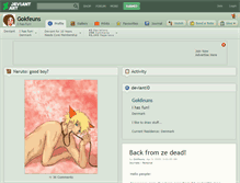Tablet Screenshot of gokfeuns.deviantart.com