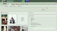 Desktop Screenshot of mimezu.deviantart.com