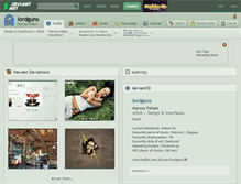 Tablet Screenshot of lordguns.deviantart.com