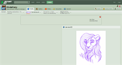 Desktop Screenshot of kindakrazy.deviantart.com