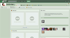 Desktop Screenshot of malebondage.deviantart.com
