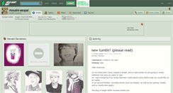 Desktop Screenshot of moushi-senpai.deviantart.com