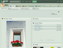 Tablet Screenshot of glamz.deviantart.com