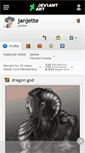 Mobile Screenshot of janjette.deviantart.com