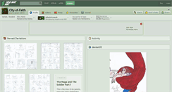 Desktop Screenshot of city-of-faith.deviantart.com