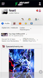 Mobile Screenshot of fesell.deviantart.com