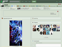 Tablet Screenshot of fesell.deviantart.com