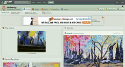 Desktop Screenshot of kimberely.deviantart.com