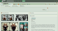 Desktop Screenshot of codibooher.deviantart.com
