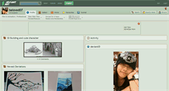 Desktop Screenshot of beloved07.deviantart.com