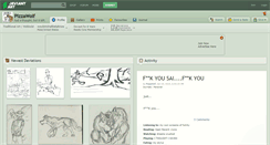 Desktop Screenshot of pizzawolf.deviantart.com