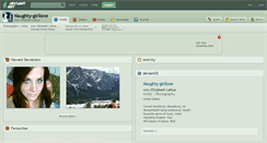 Desktop Screenshot of naughty-girllove.deviantart.com