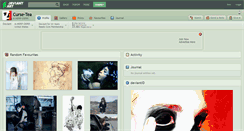 Desktop Screenshot of curse-tea.deviantart.com