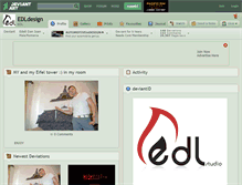 Tablet Screenshot of edldesign.deviantart.com