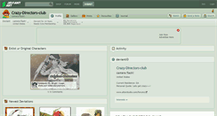 Desktop Screenshot of crazy-directors-club.deviantart.com