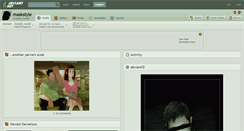 Desktop Screenshot of maskstyle.deviantart.com