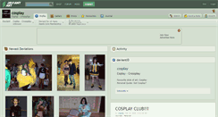 Desktop Screenshot of cosplay.deviantart.com