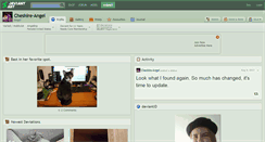 Desktop Screenshot of cheshire-angel.deviantart.com