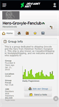 Mobile Screenshot of hero-grovyle-fanclub.deviantart.com