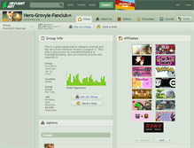 Tablet Screenshot of hero-grovyle-fanclub.deviantart.com