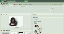 Desktop Screenshot of mold123.deviantart.com