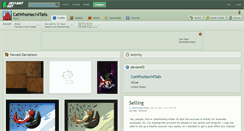 Desktop Screenshot of catwhohas14tails.deviantart.com