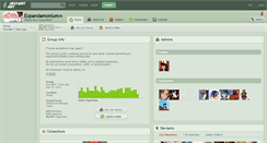 Desktop Screenshot of expandamonium.deviantart.com