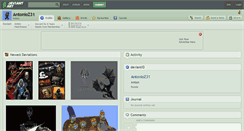 Desktop Screenshot of antonioz31.deviantart.com