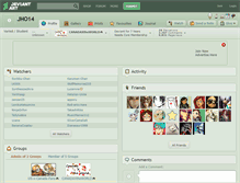 Tablet Screenshot of jho14.deviantart.com