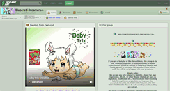 Desktop Screenshot of diapered-dreamers.deviantart.com