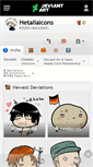 Mobile Screenshot of hetaliaicons.deviantart.com