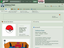 Tablet Screenshot of cerberus-chaos.deviantart.com