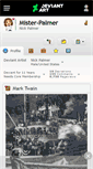 Mobile Screenshot of mister-palmer.deviantart.com
