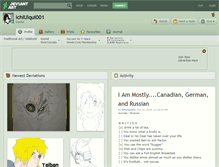 Tablet Screenshot of ichiulqui001.deviantart.com