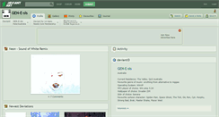 Desktop Screenshot of gen-e-sis.deviantart.com