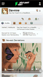 Mobile Screenshot of dawnne.deviantart.com