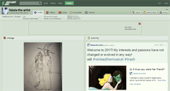 Desktop Screenshot of fabala-the-artist.deviantart.com