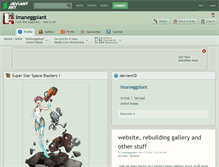 Tablet Screenshot of imaneggplant.deviantart.com