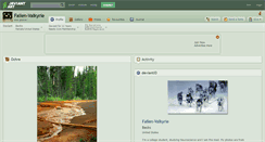 Desktop Screenshot of fallen-valkyrie.deviantart.com