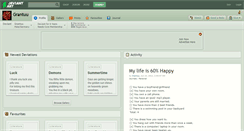 Desktop Screenshot of grantuu.deviantart.com