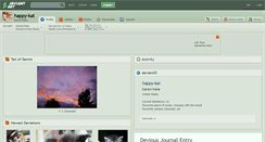 Desktop Screenshot of happy-kat.deviantart.com