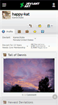 Mobile Screenshot of happy-kat.deviantart.com